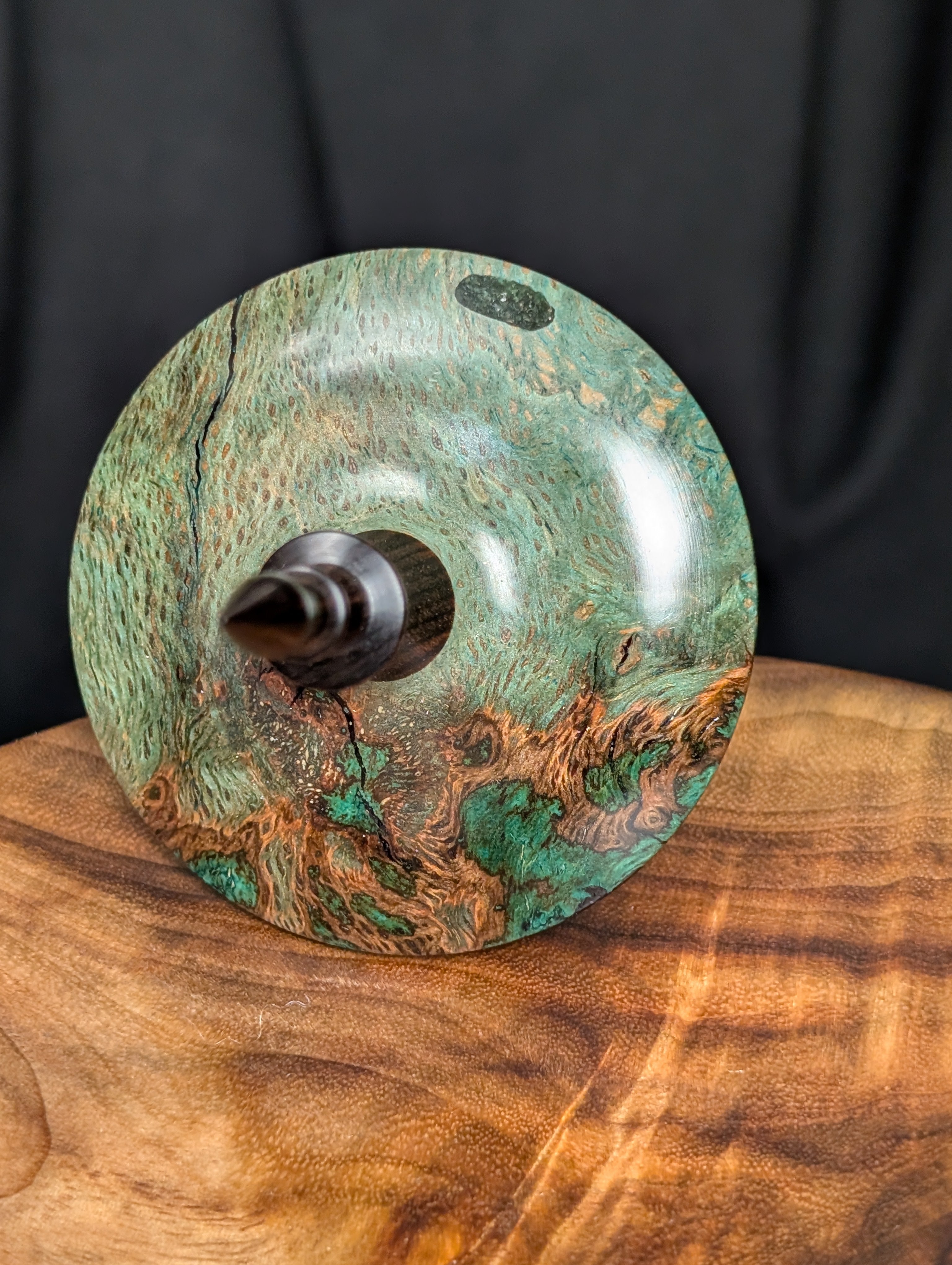 Hurricane Milton Oak Tibetan Support Spindle