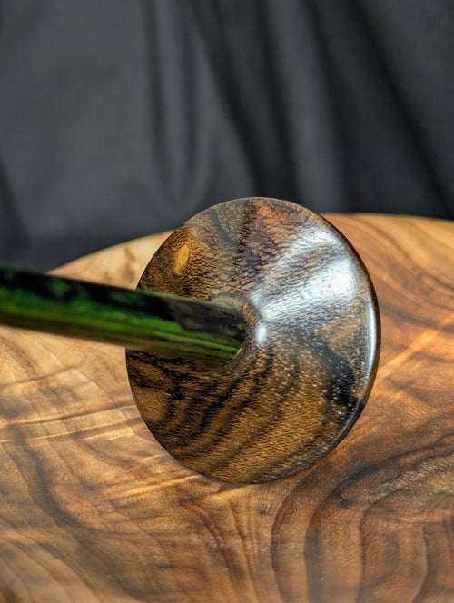 10" Ziricote Tibetan Support Spindle