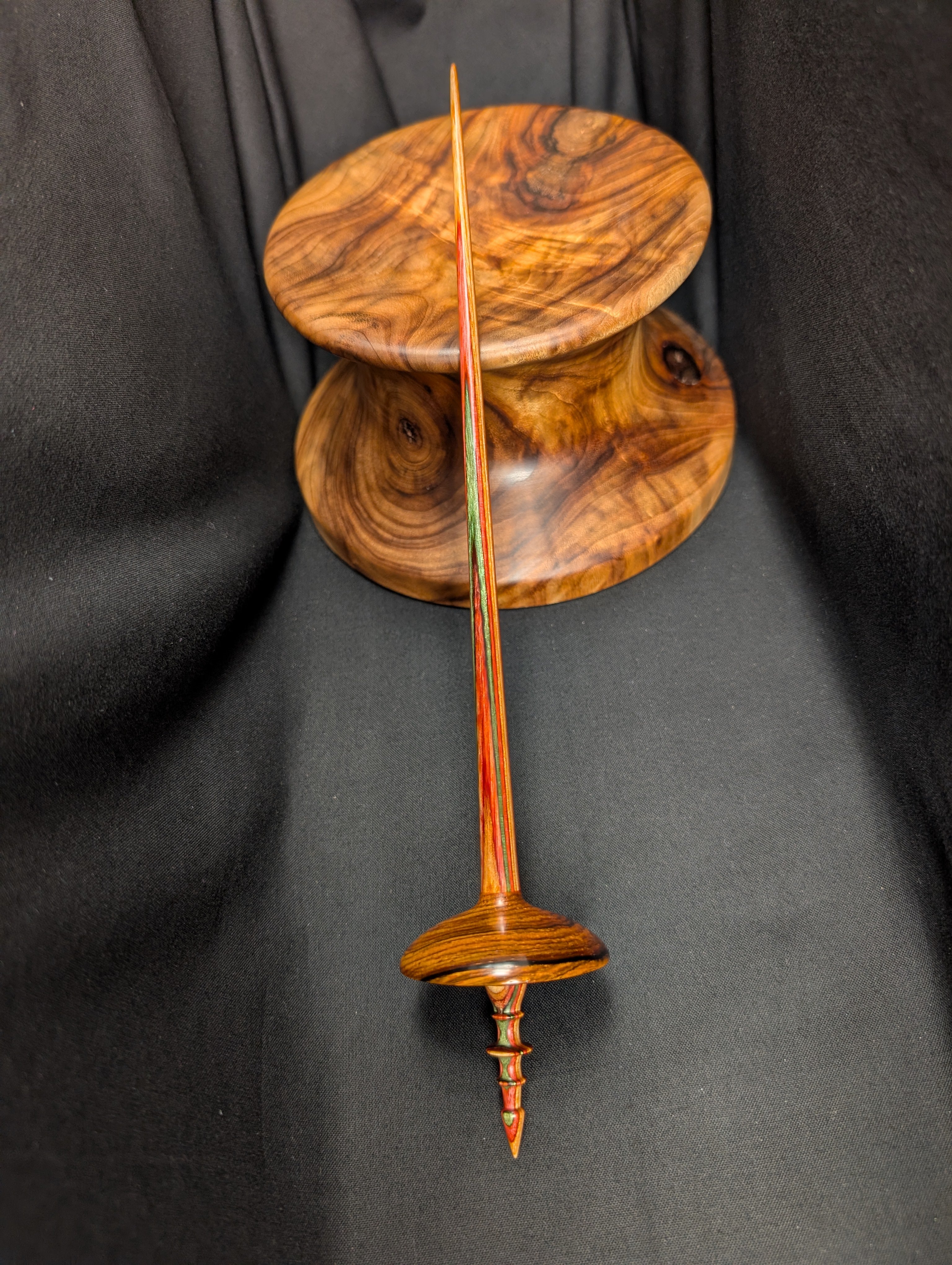 Cocobolo Tibetan Support Spindle