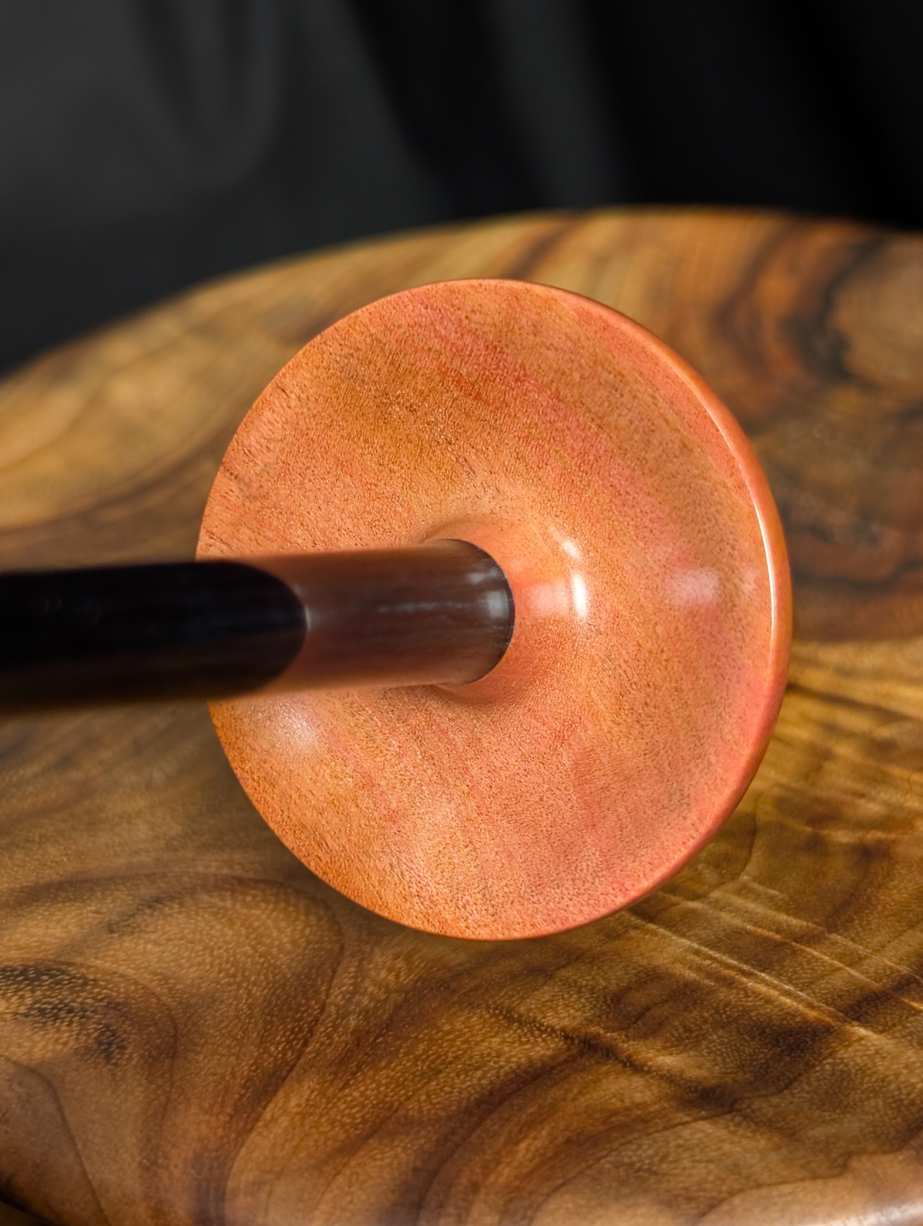 Pink Ivory "Funnel" Support Spindle