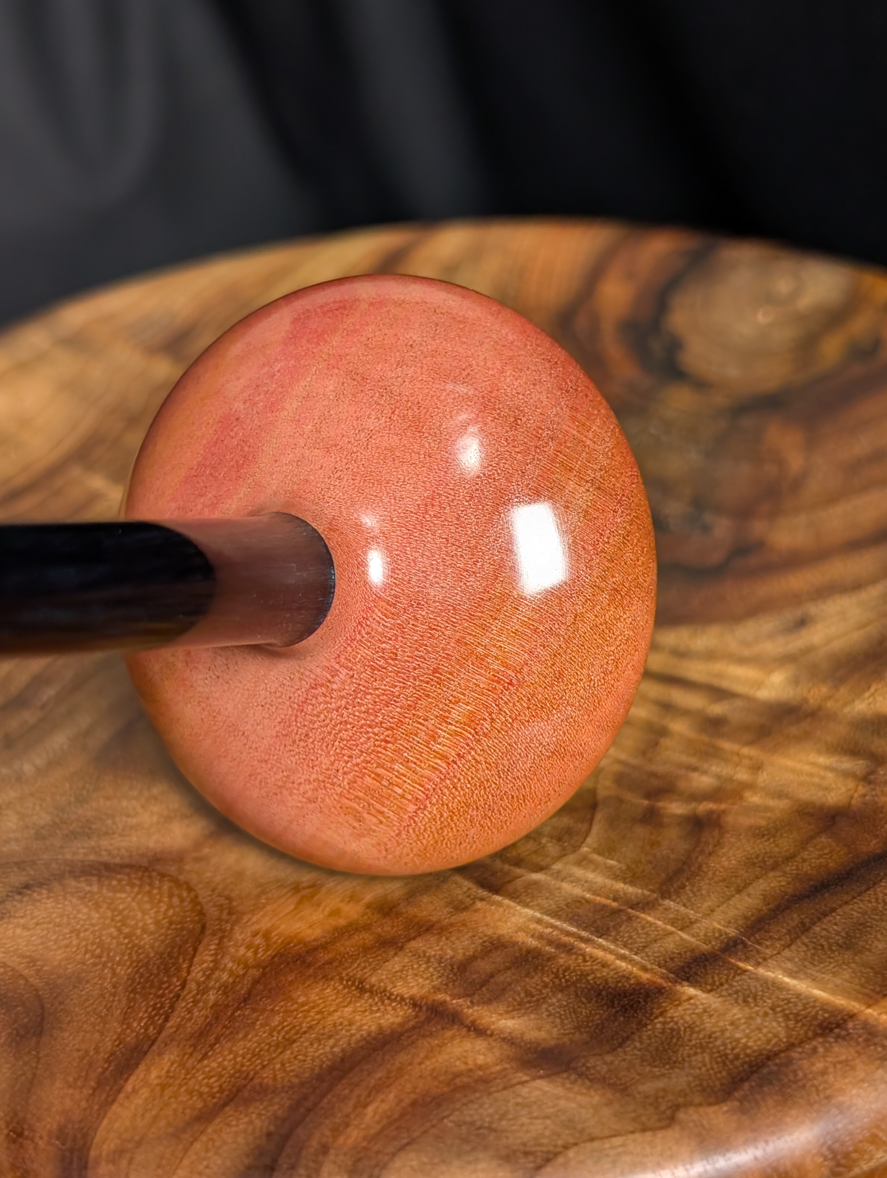 Pink Ivory Tibetan Support Spindle