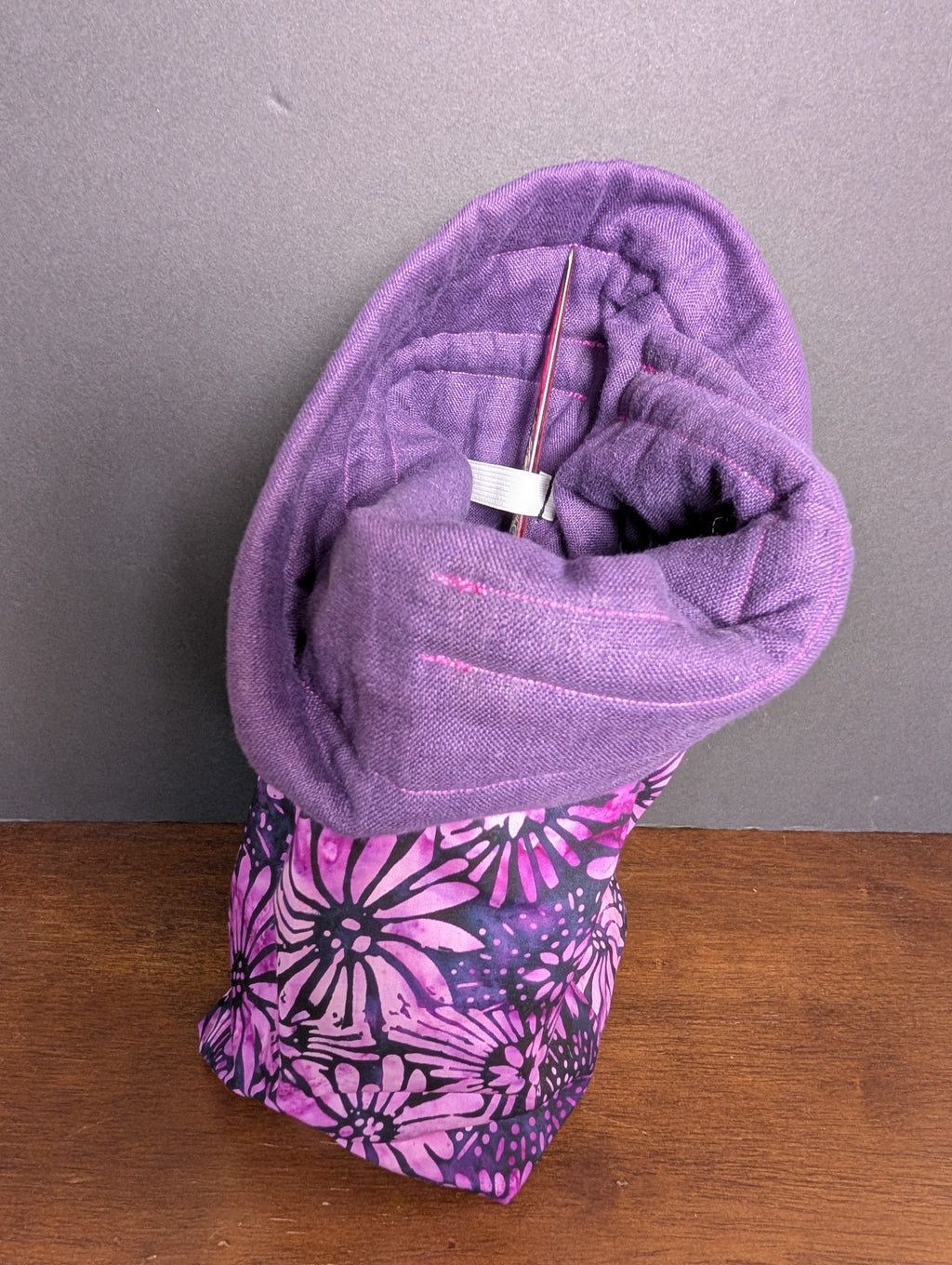 Batik Mango Tibetan Support Spindle & Spindle Bag Set