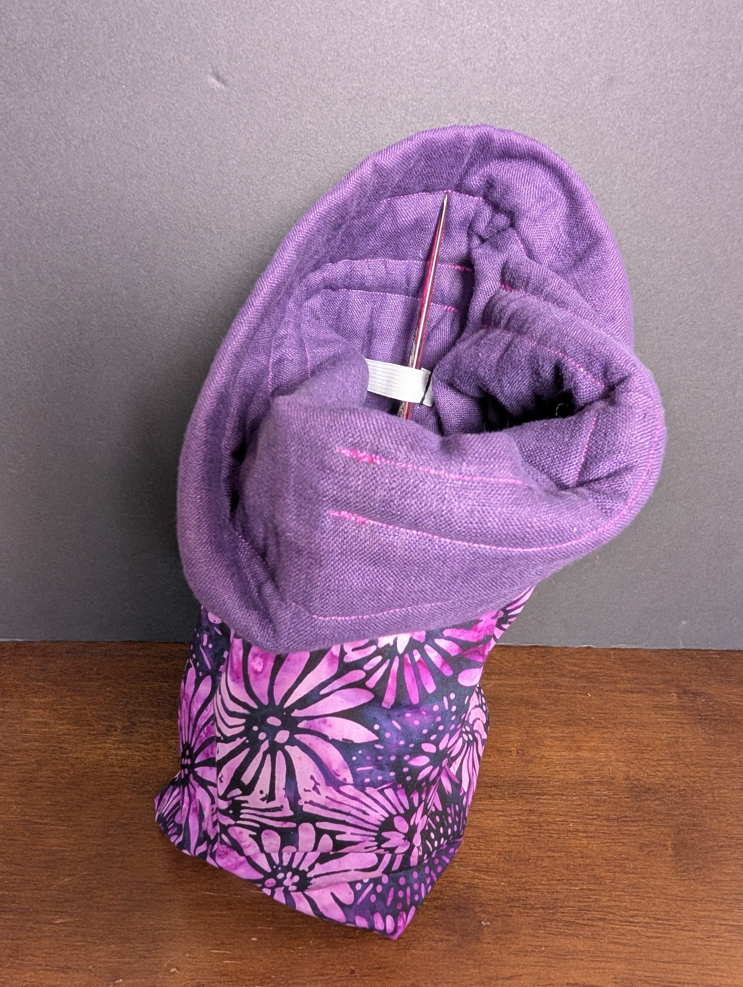 Batik Mango Tibetan Support Spindle & Spindle Bag Set