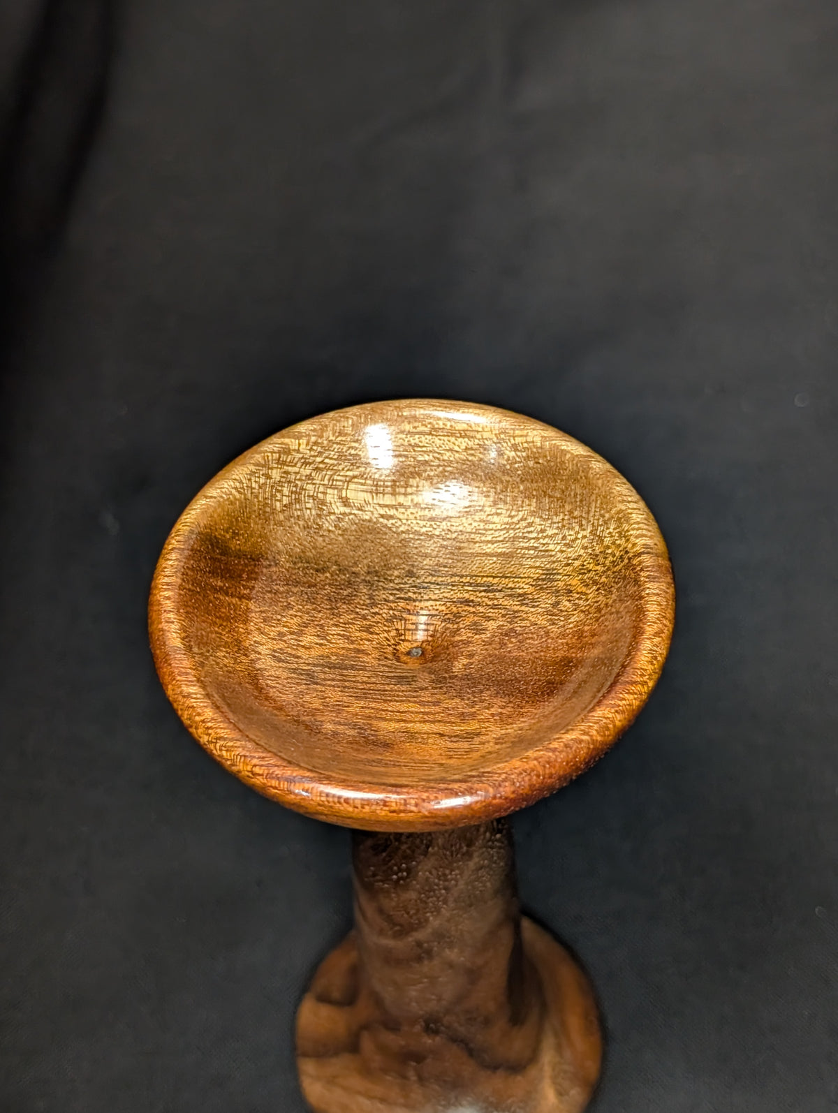Spindle Lap Bowl (Acacia\Claro Walnut)