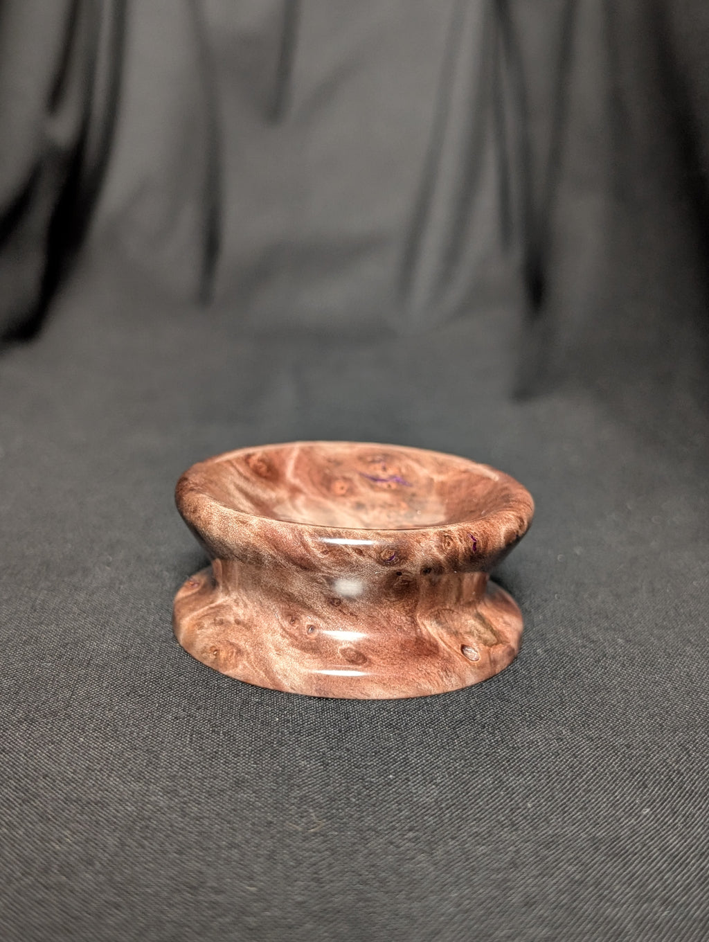 Spindle Bowl (Indonesian Ebony Burl)