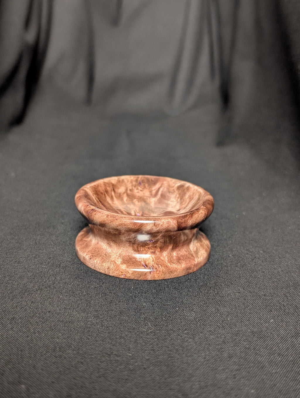 Spindle Bowl (Indonesian Ebony Burl)