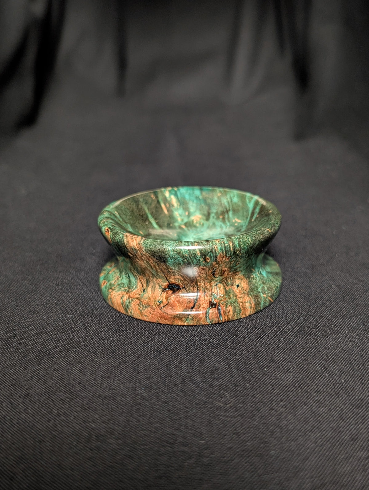 Spindle Bowl (Quilted Maple Burl)
