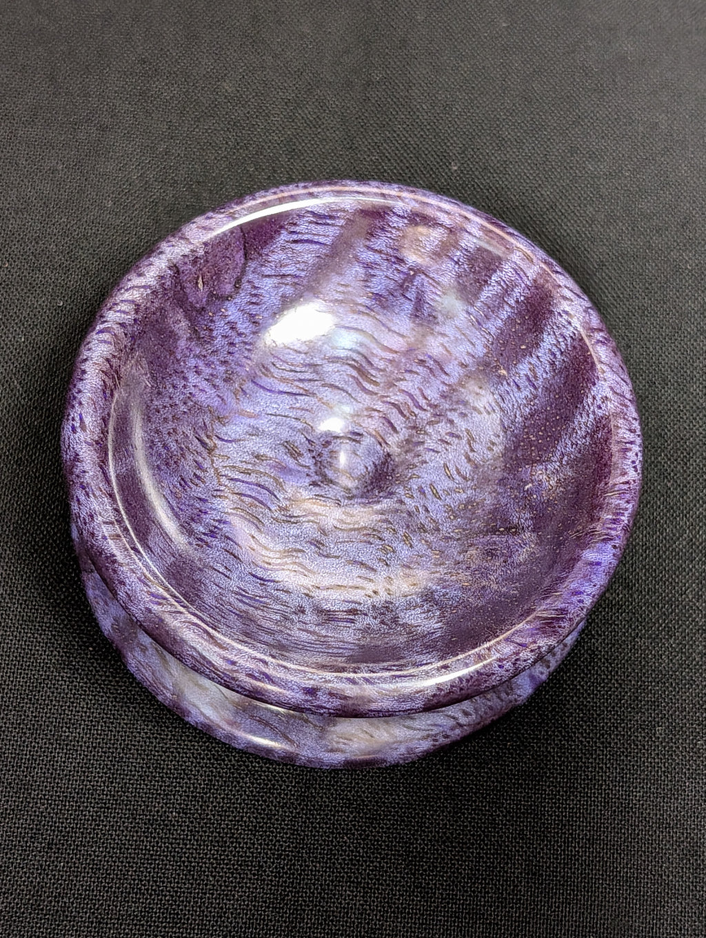 Spindle Bowl (Curly Mango)