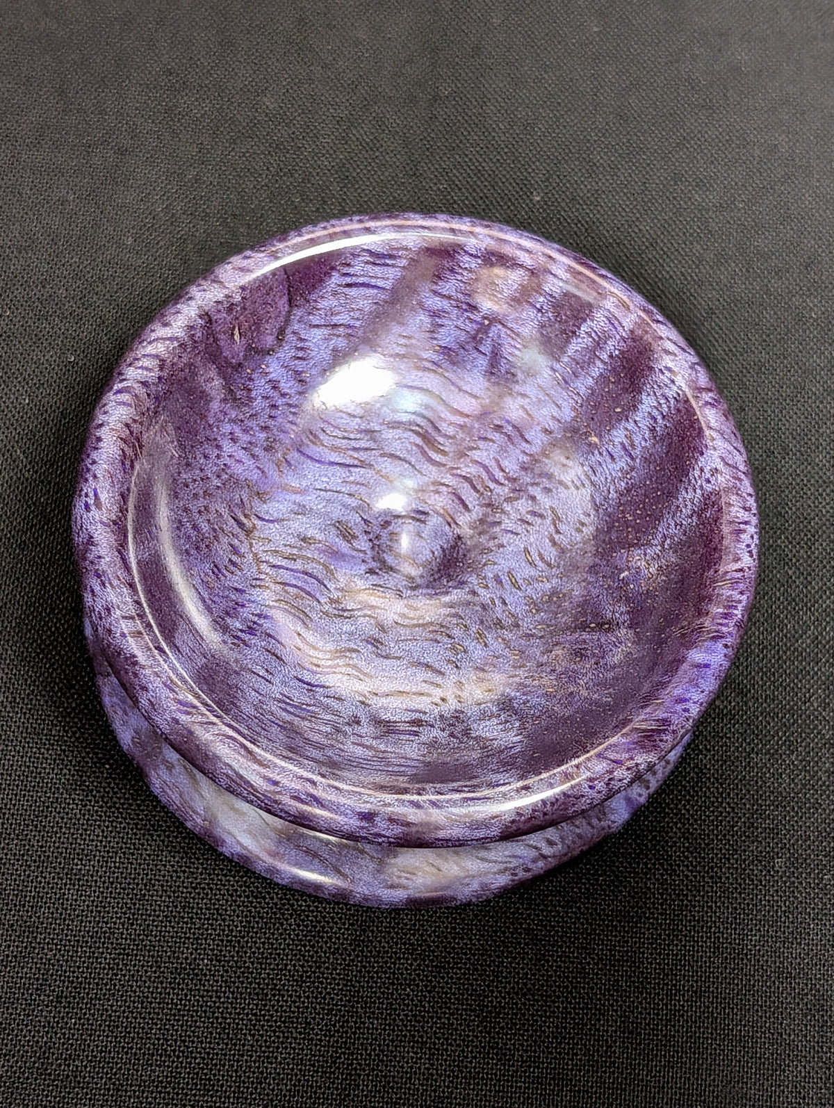 Spindle Bowl (Curly Mango)