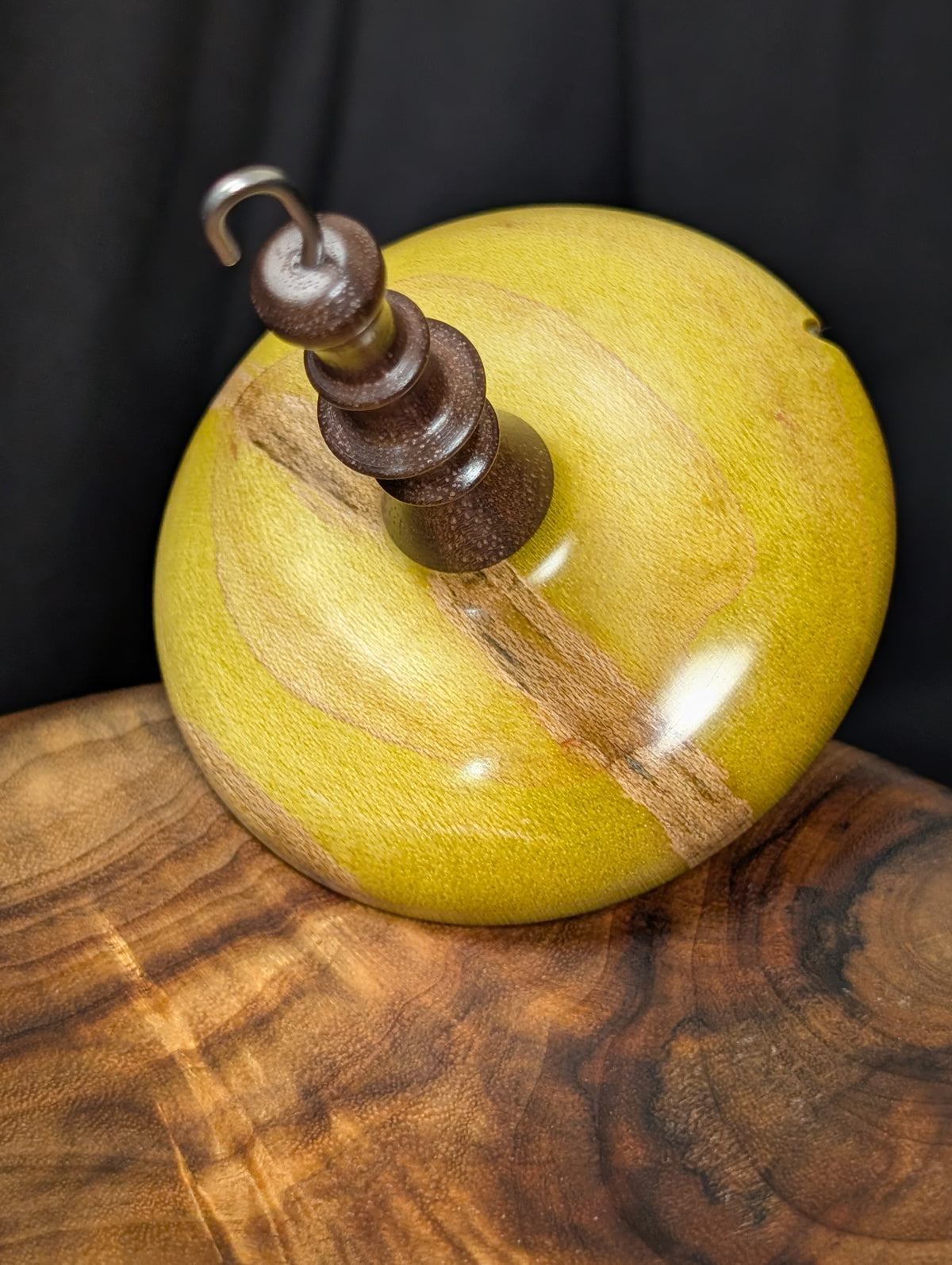 Ambrosia Maple 7 & 1/2" Top Whorl Drop Spindle