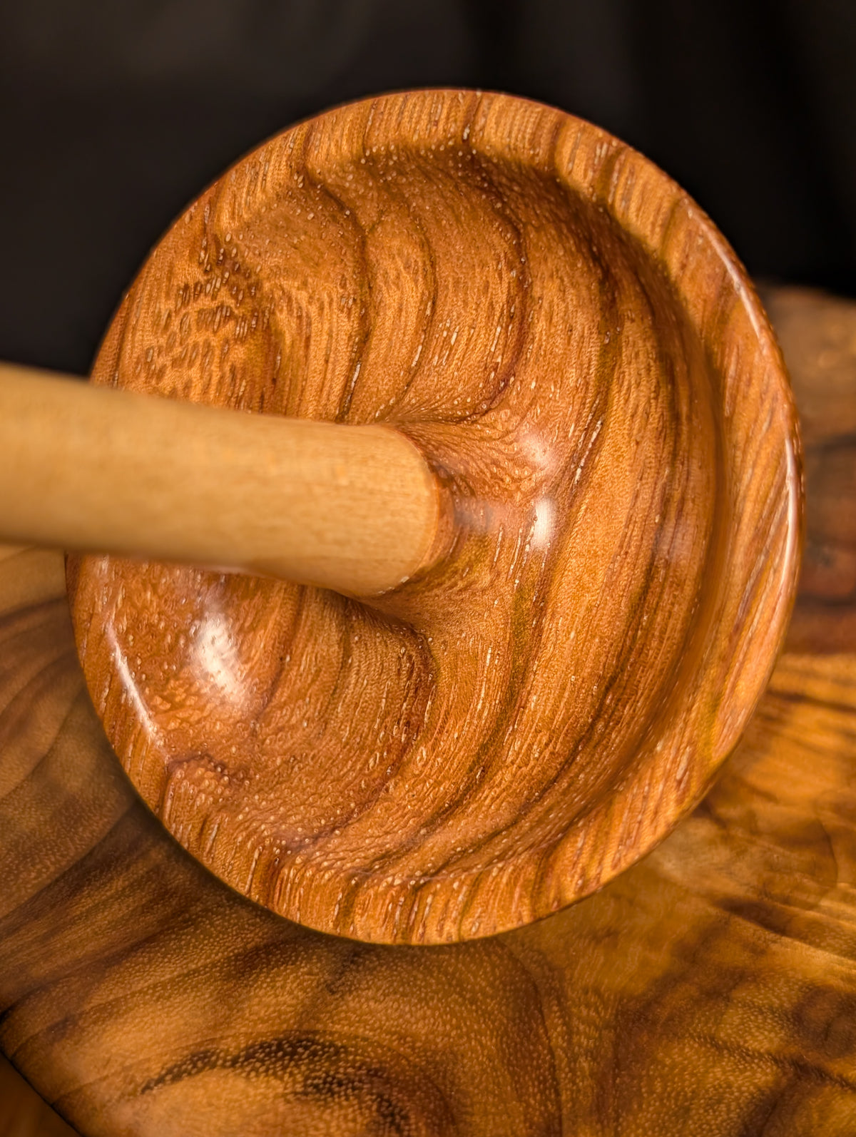 Ebiara Top Whorl Drop Spindle