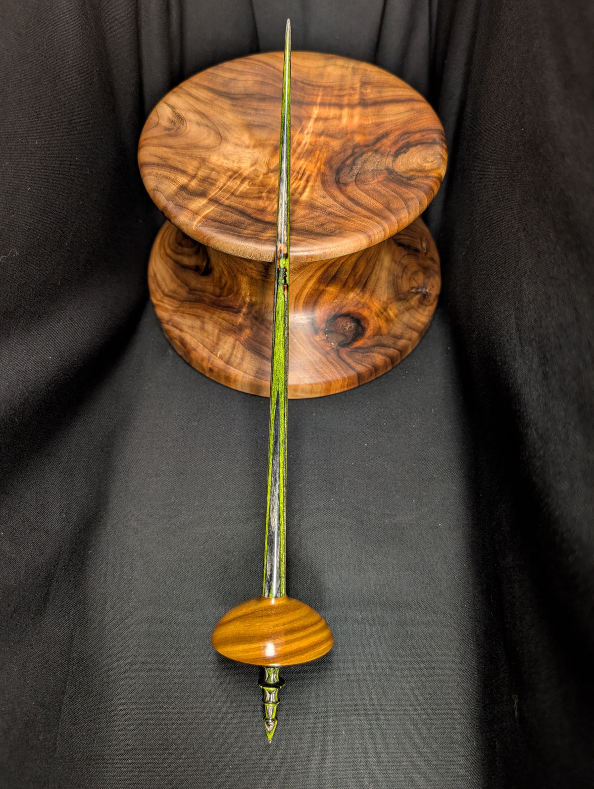 Genuine Lignum Vitae Tibetan Support Spindle