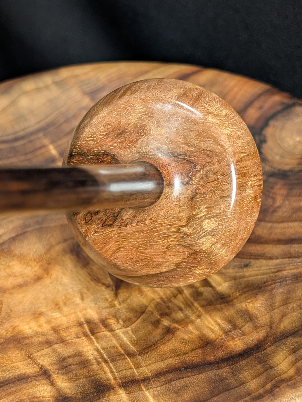Water Oak Burl Tibetan Support Spindle