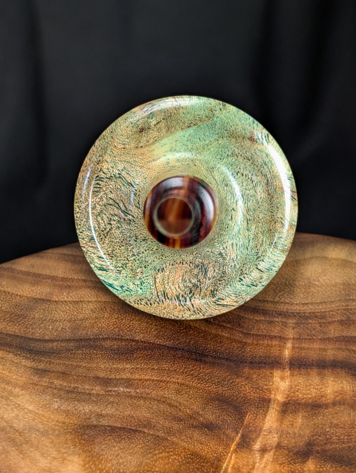 10" Honey Locust Tibeadan Support Spindle
