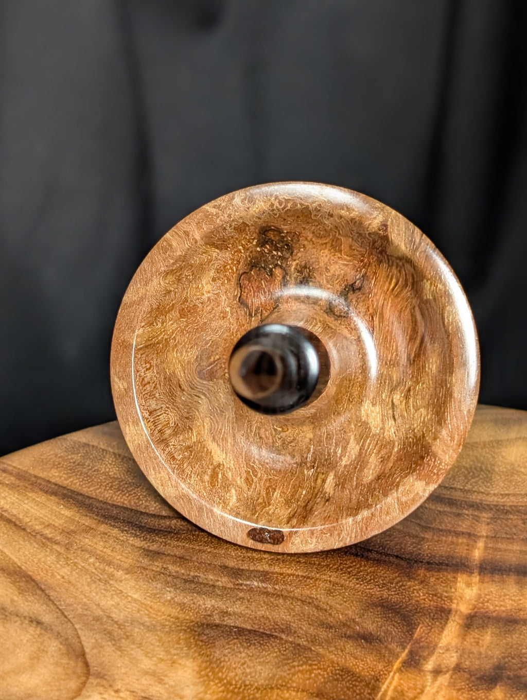 Water Oak Burl Tibetan Support Spindle