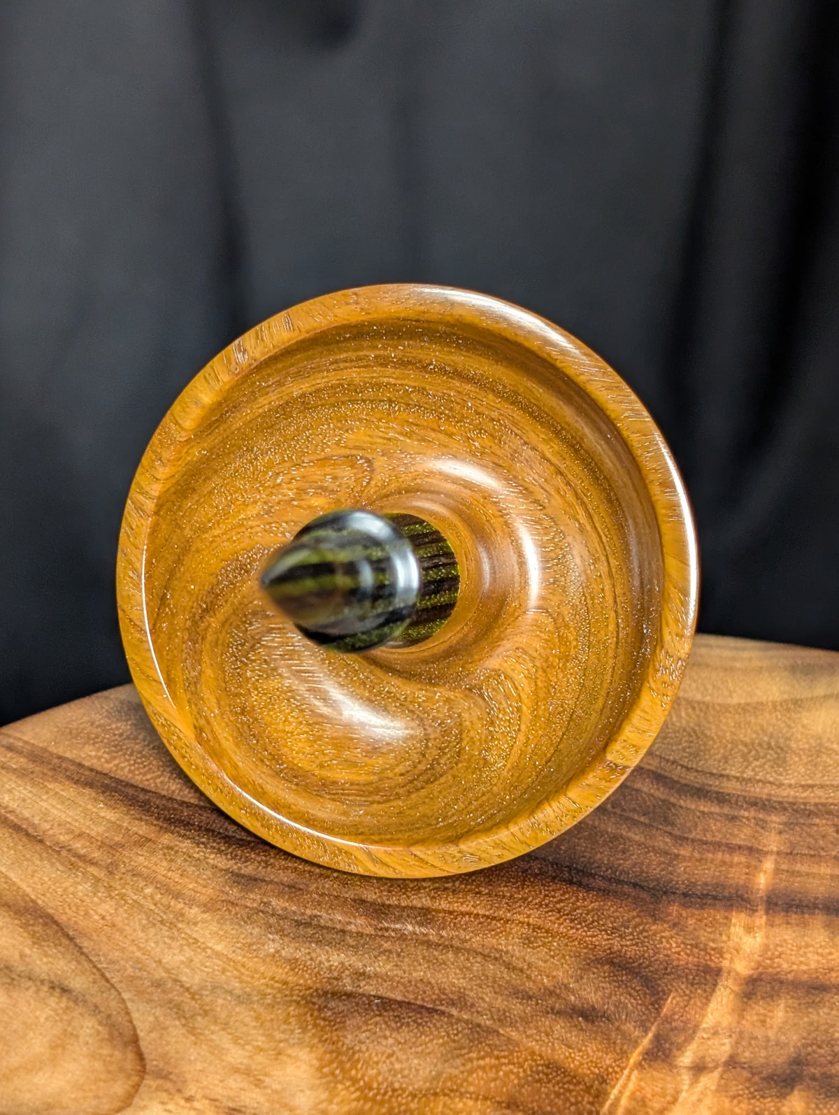 Genuine Lignum Vitae Tibetan Support Spindle