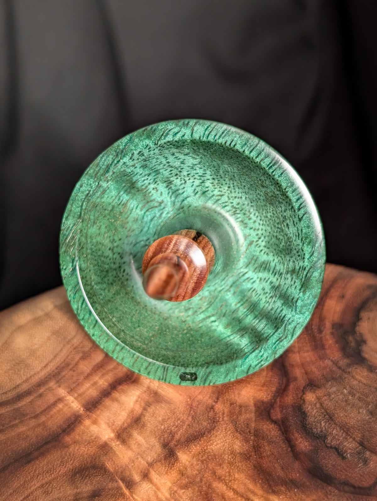 Curly Mango Tibetan Support Spindle