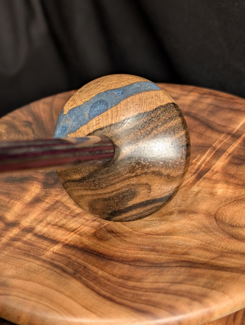 Ziricote Tibetan Support Spindle