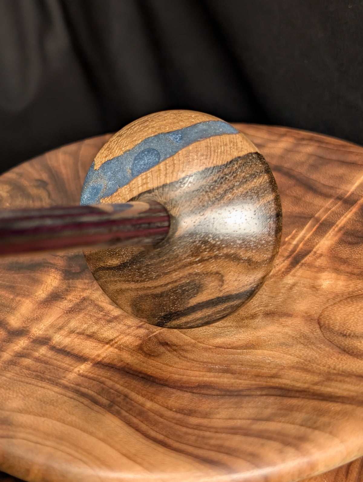Ziricote Tibetan Support Spindle