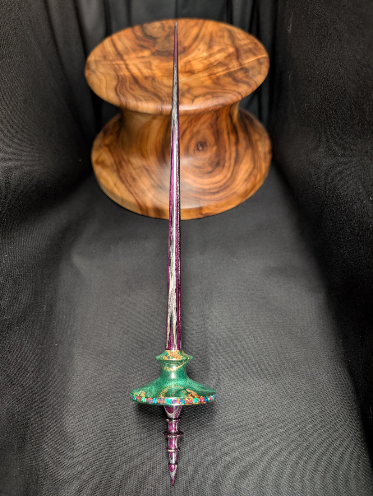 Mimba Burl "Tibeadan" Support Spindle