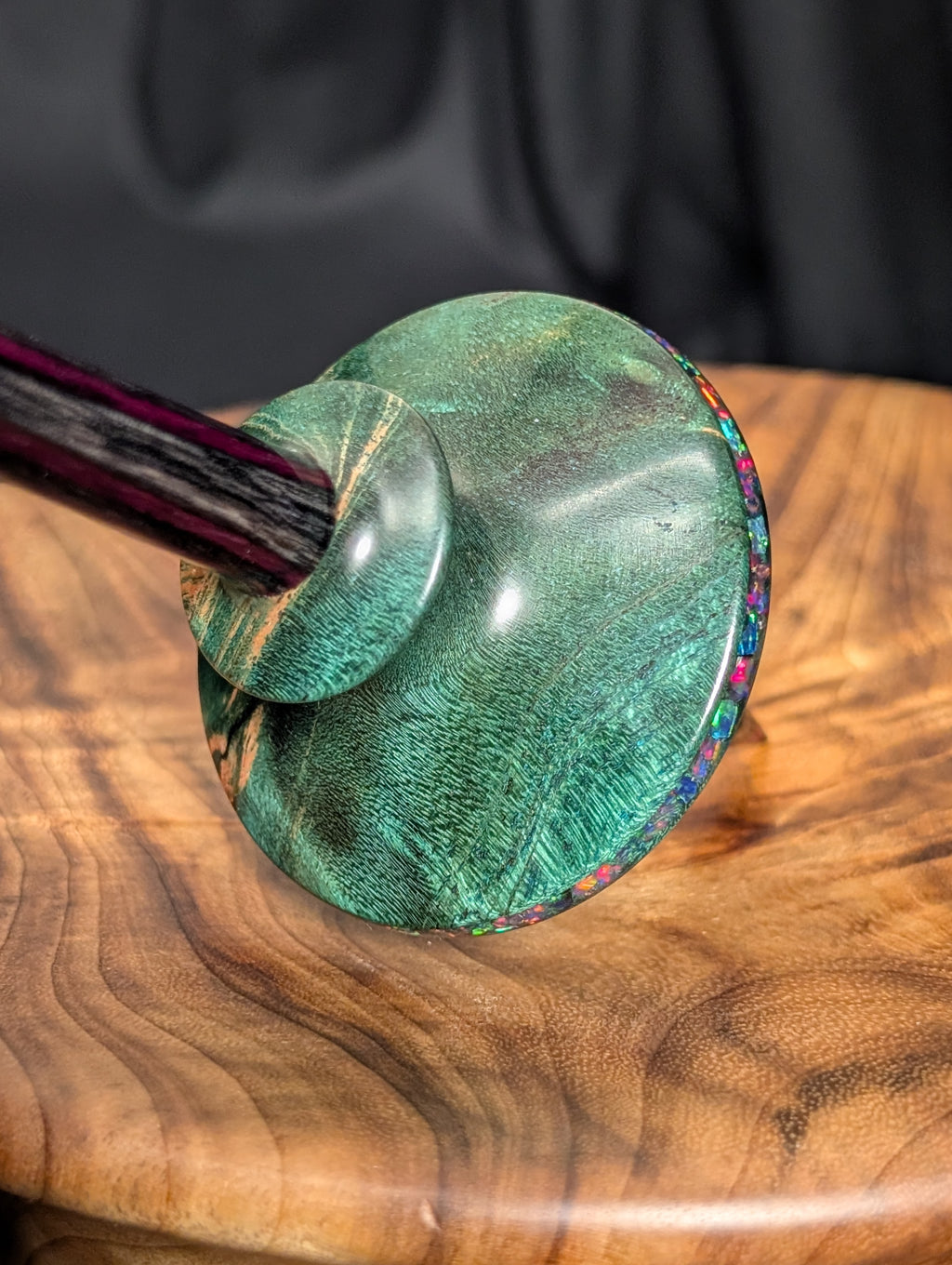 Mimba Burl "Tibeadan" Support Spindle