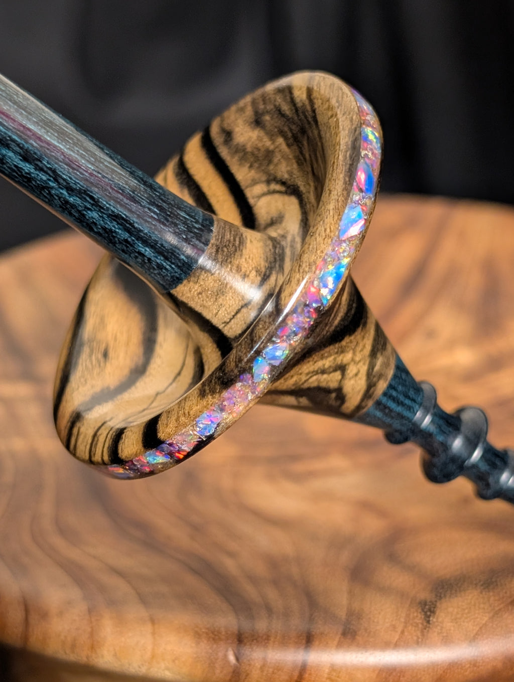 Pale Moon Ebony "Funnel" Support Spindle