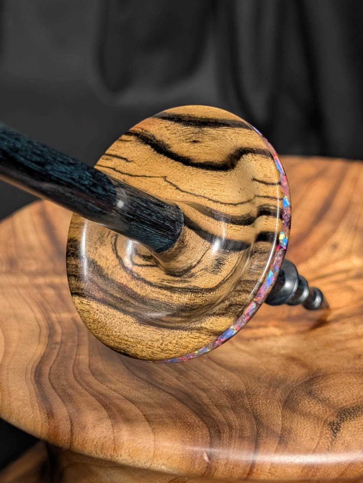 Pale Moon Ebony "Funnel" Support Spindle