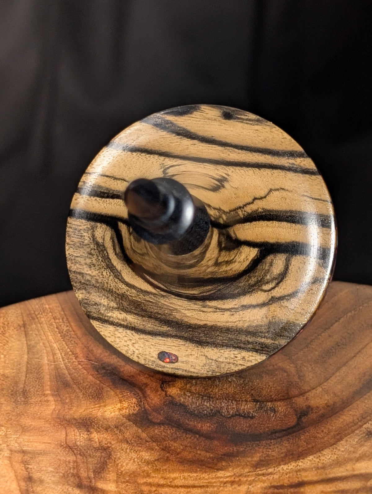 Pale Moon Ebony "Funnel" Support Spindle