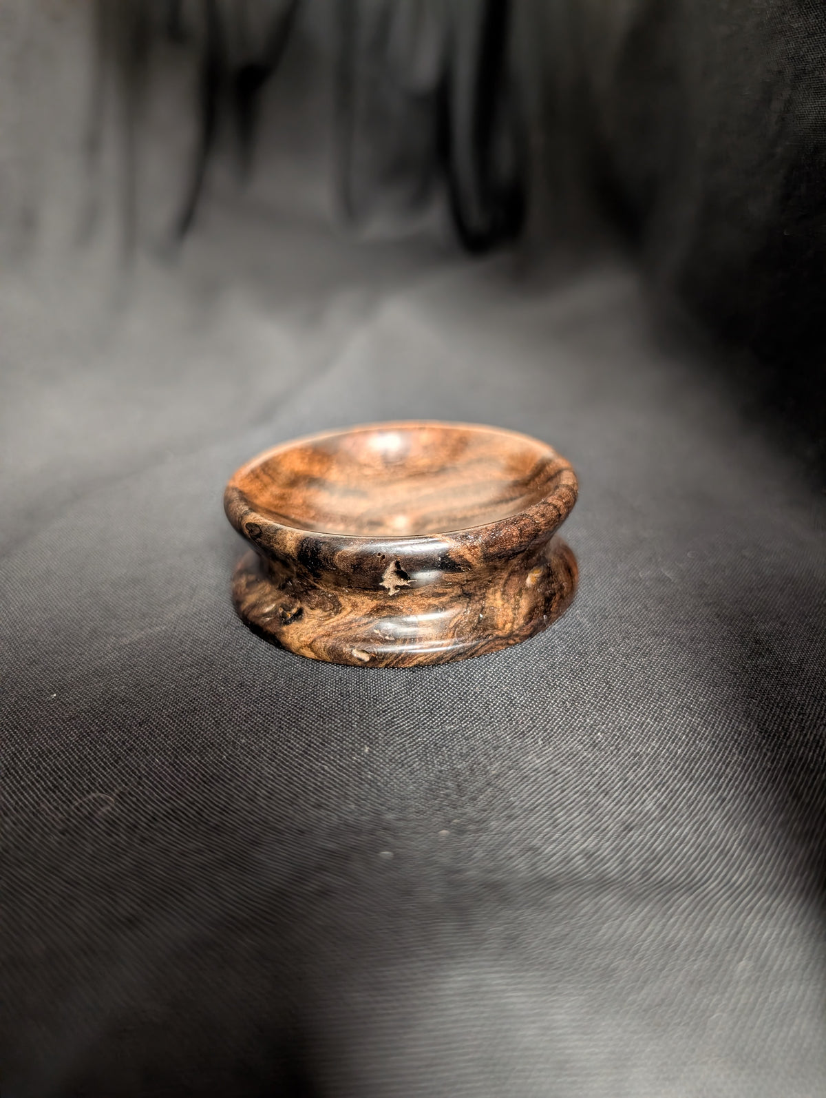 Claro Walnut Tibetan Support Spindle & Bowl Set